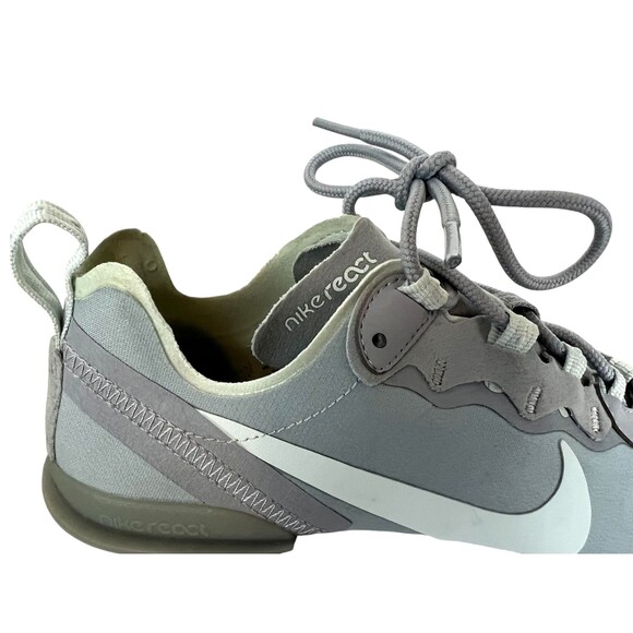 Nike Women's React 55 Athletic Running Shoes Sneakers  Size 7.5  Gray BQ2728-005 - Picture 10 of 14